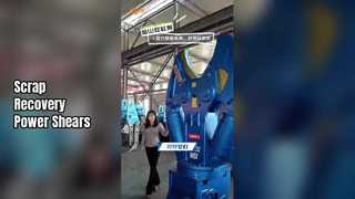 Cizallas excavadoras Teyun para recuperación de chatarra de máxima productividad