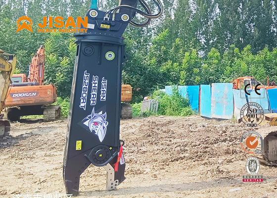 Servicio hidráulico funcional multi del OEM de Metal Shears del excavador de las tijeras del pedazo