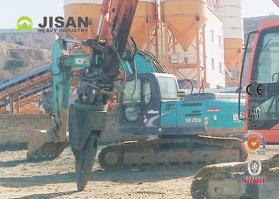 Excavador Demolition Shear Fortress Teyun Tycs450rt de Sk220-3 Jsb hidráulico