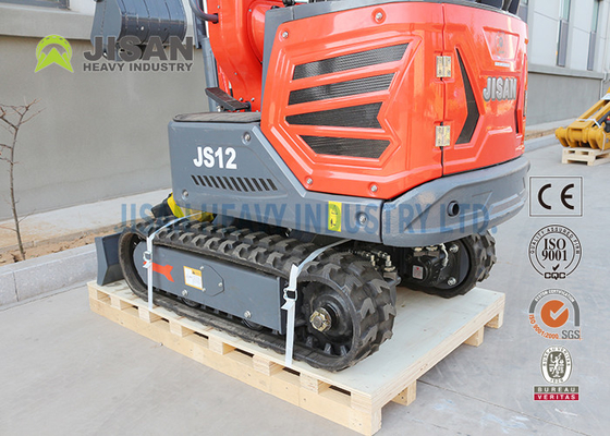 Máquina de Euros Work Hydraulic Mini Excavator, maquinaria agrícola 1 Ton Excavator
