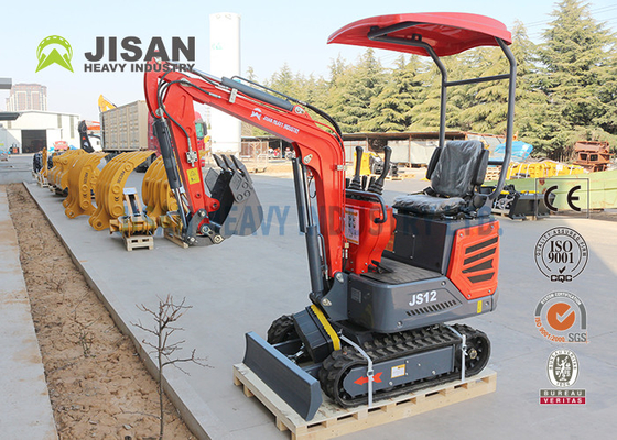 Máquina de Euros Work Hydraulic Mini Excavator, maquinaria agrícola 1 Ton Excavator
