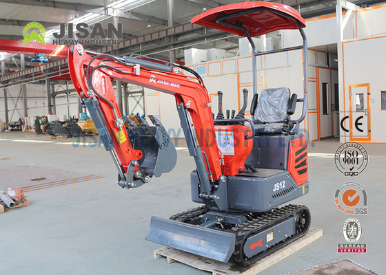 Máquina de Euros Work Hydraulic Mini Excavator, maquinaria agrícola 1 Ton Excavator