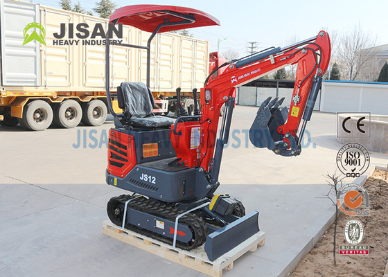 Máquina de Euros Work Hydraulic Mini Excavator, maquinaria agrícola 1 Ton Excavator