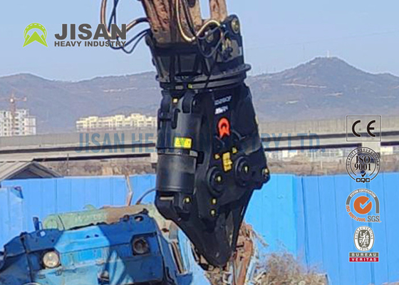 Equipo de herramienta práctico del excavador de la construcción del cilindro hidráulico de Metal Shears Double