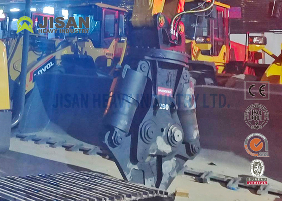 Equipo de herramienta práctico del excavador de la construcción del cilindro hidráulico de Metal Shears Double