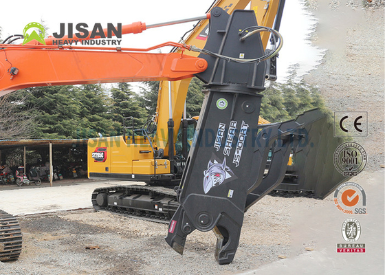 Rotación hidráulica de Scissors Shear Continuous del excavador del pedazo 360 grados de pulverizador