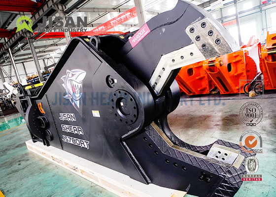 fortaleza de Scrap Cutting Shear del excavador 80t para desmontar esquileos del pedazo de la demolición