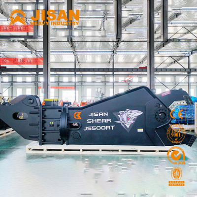 Equipo de herramienta 55 Ton Excavator Attachment Demolition Shear para la chatarra móvil de la construcción