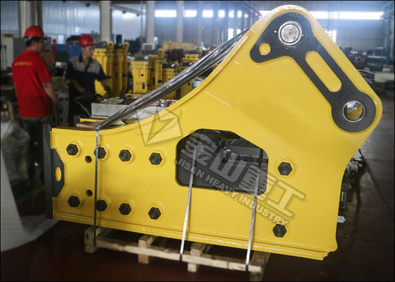 Tipo lateral triturador hidráulico de la roca