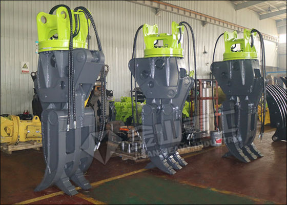 Comatsu PC200 PC210 Excavadora de placas de acero con agarre de roca