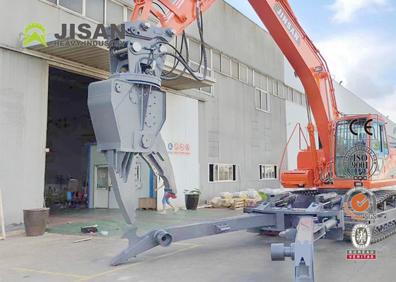 Proyecto de demolición Material fuerte Cisa de chatarra hidráulica Nuevo producto 2024 Servicio de OEM Provisto de tijeras de madera 12 meses