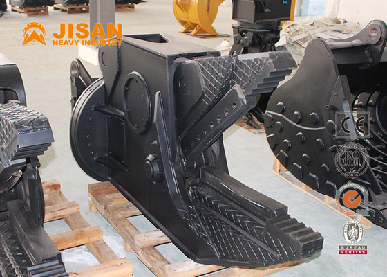 Jisan Hardox Excavadora Demolición Tijeras Excavadora Tijeras Fortaleza Tijeras de chatarra para la venta Coches Máquina de desmontaje