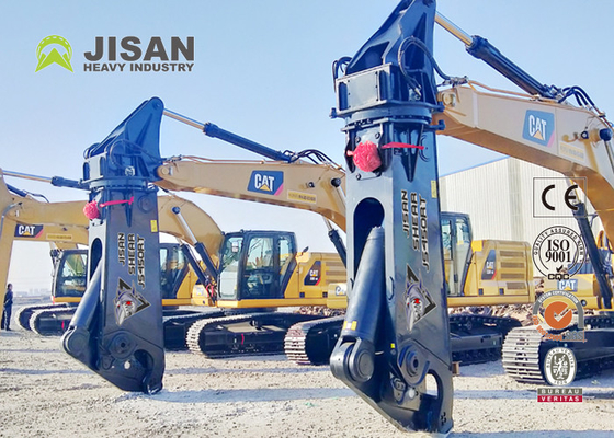 Teyun Tycs450rt Tijeras hidráulicas Excavadora duradera Tijeras metálicas para cortar y recuperar chatarra en sitios de demolición industrial