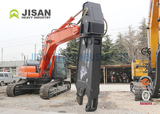 Teyun Tycs450rt Tijeras hidráulicas Excavadora duradera Tijeras metálicas para cortar y recuperar chatarra en sitios de demolición industrial