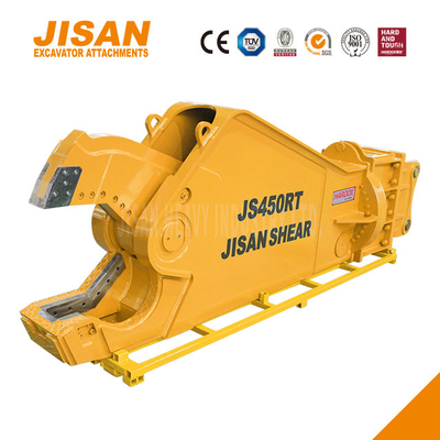 Reemplazo rápido de cuchillas Corte y recuperación de desechos con tijeras de metal de excavadora Teyun Tycs450rt