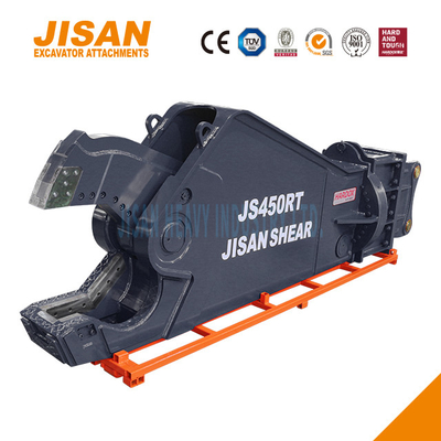14- Teyun Tycs450rt Excavadora Tijeras de metal El equipo imprescindible para el corte y recuperación de chatarra