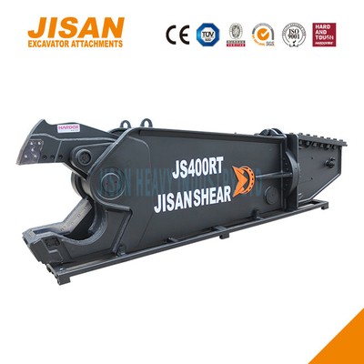 JS430RT Tijeras de metal para excavadoras para cortar hierro, acero y otros materiales con una instalación de brazo de 40-50 toneladas