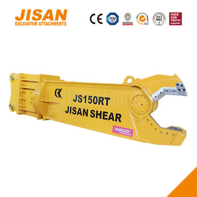 Cizallas metálicas para excavadora potentes, rotación de 360 grados, fuerza de corte de 800T, válvula de velocidad, acero resistente al desgaste, máxima eficiencia