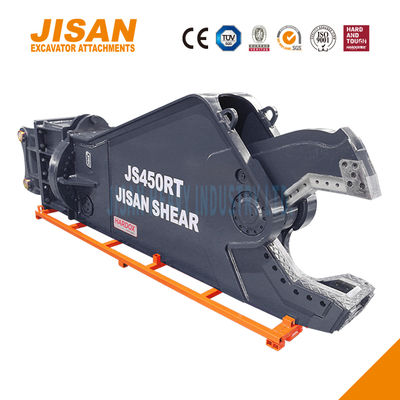 Potentes tijeras de metal para excavadoras con hasta 1500T de fuerza de corte y mayor tamaño del cilindro para trabajos pesados