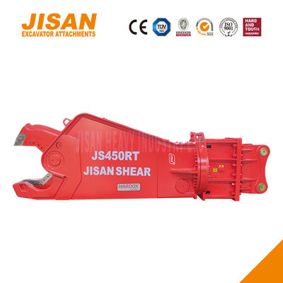 Potentes tijeras de metal para excavadoras con hasta 1500T de fuerza de corte y mayor tamaño del cilindro para trabajos pesados