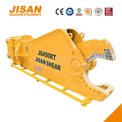 Potentes tijeras de metal para excavadoras con hasta 1500T de fuerza de corte y mayor tamaño del cilindro para trabajos pesados