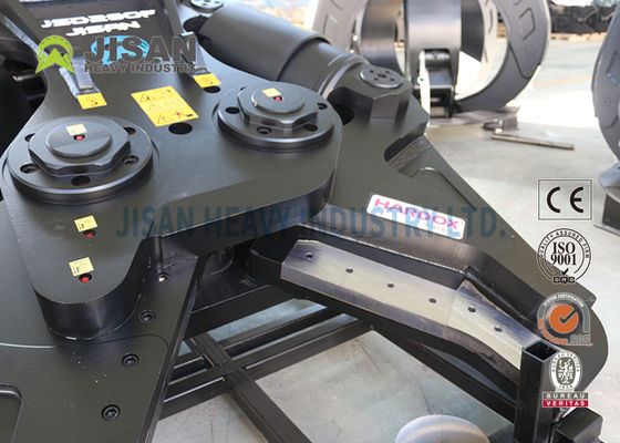 Cizallas metálicas para excavadora JISAN con motor de rotación hidráulica de 360 grados, gran potencia y larga durabilidad