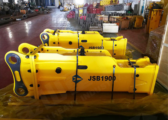 tipo hidráulico del silencio del triturador de la roca del cincel de 140m m para el excavador de  PC220