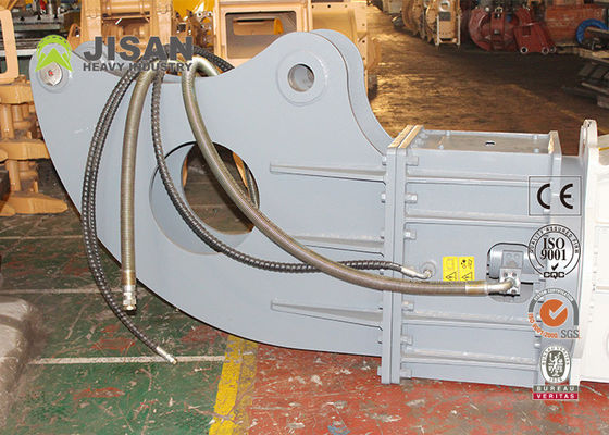 Lleve - el accesorio hidráulico de apertura industrial de acero resistente de Stump Metal Shears del excavador de la demolición 620m m