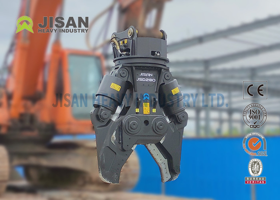 El excavador Attachments Hydraulic Steel desecha el esquileo 4ton-9ton