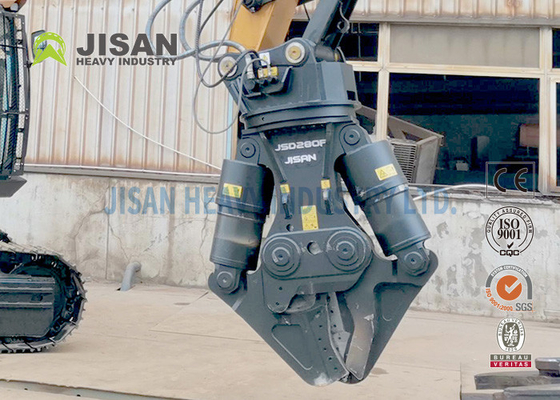 El excavador Attachments Hydraulic Steel desecha el esquileo 4ton-9ton