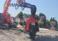 conductor Machine Vibro Hammer de Attachment Hydraulic Pile del excavador 18-65T