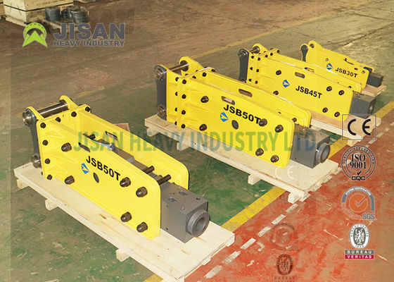 Cincel 155m m del martillo del triturador de la roca del excavador de la tonelada de  30-40 para PC300 PC400