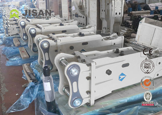 Tipo triturador concreto hidráulico del silencio del top de la caja para  Mini Excavator Jackhammer PC120 PC150