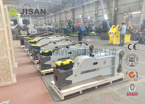 Tipo triturador concreto hidráulico del silencio del top de la caja para  Mini Excavator Jackhammer PC120 PC150