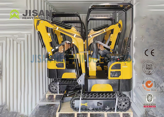 Excavadora de orugas hidráulica Mini Digger Bagger 1ton 1.2ton 1.5ton 1.8ton 2ton