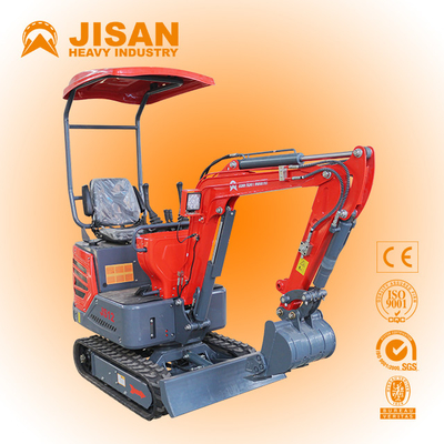 Bagger fresco del motor del edificio del poder del cilindro de motor de 940Kg Max Home Use Mini Excavator