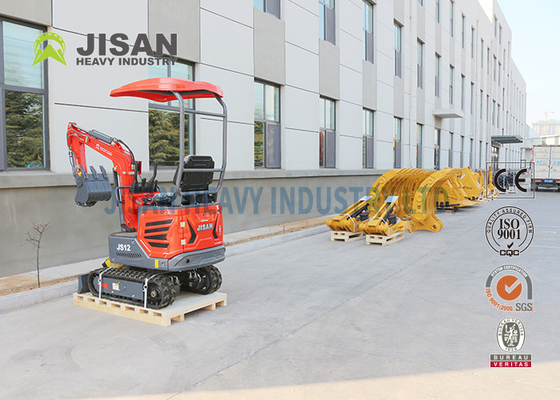 1000kg 1 motor de Ton Hydraulic Crawler Excavator With Epa Euro5 de la tonelada 2 de la tonelada 1,8 de la tonelada 15