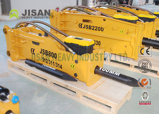 Amoladora Drum Cutter Hammer de la roca de Okada Ub11 Mini Excavator Hydraulic Breaker Hmb 750 Sy35c