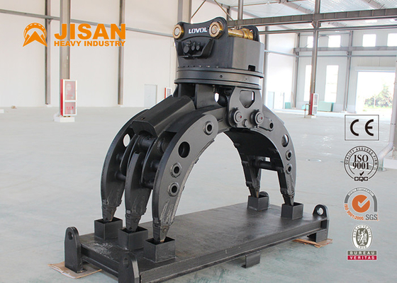 Uso confiable del excavador de la estructura durable robusta de Rock Grab For