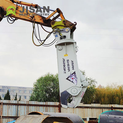 El excavador Hydraulic Shear To del equipo de demolición Sk460 cortó el acero del hierro